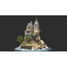 3D Ancient Palace